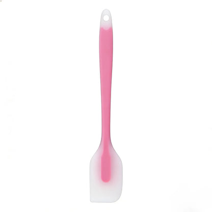 Silicone Spatula Cream Butter Cooking Baking Spatula Heat Resistant Utensils Scrape Decorator Translucent Kitchen Baking Tools