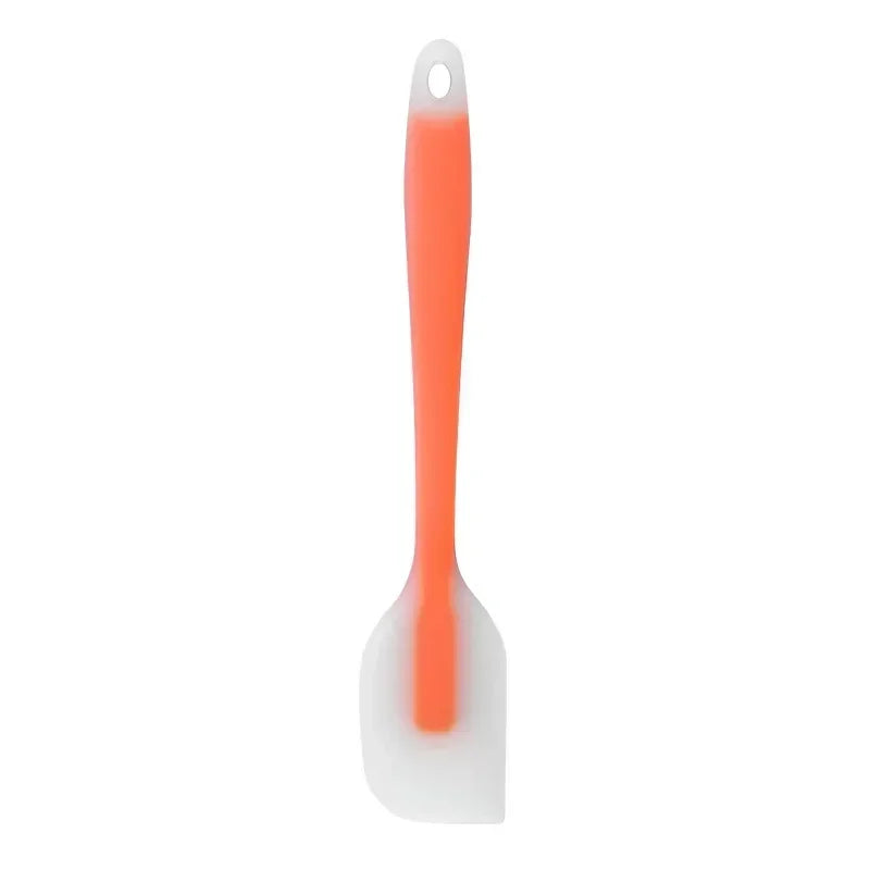 Silicone Spatula Cream Butter Cooking Baking Spatula Heat Resistant Utensils Scrape Decorator Translucent Kitchen Baking Tools