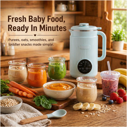 Velmory 8-in-1 Baby Food & Drink Maker